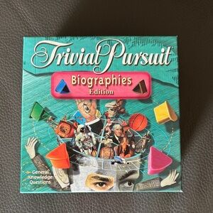 Trivial Pursuit Biographies Edition Card Game